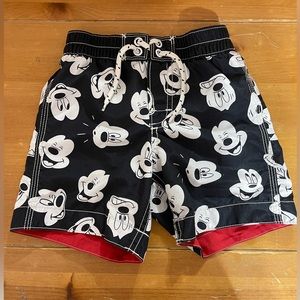 Disney Mickey Mouse - swimsuit/ boys swim trunks - size 2t